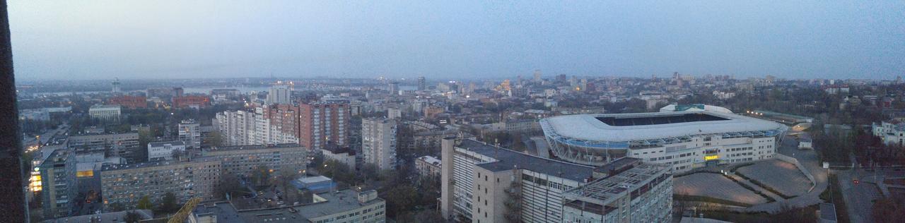 Apartment Near Dnipro Arena Exteriör bild